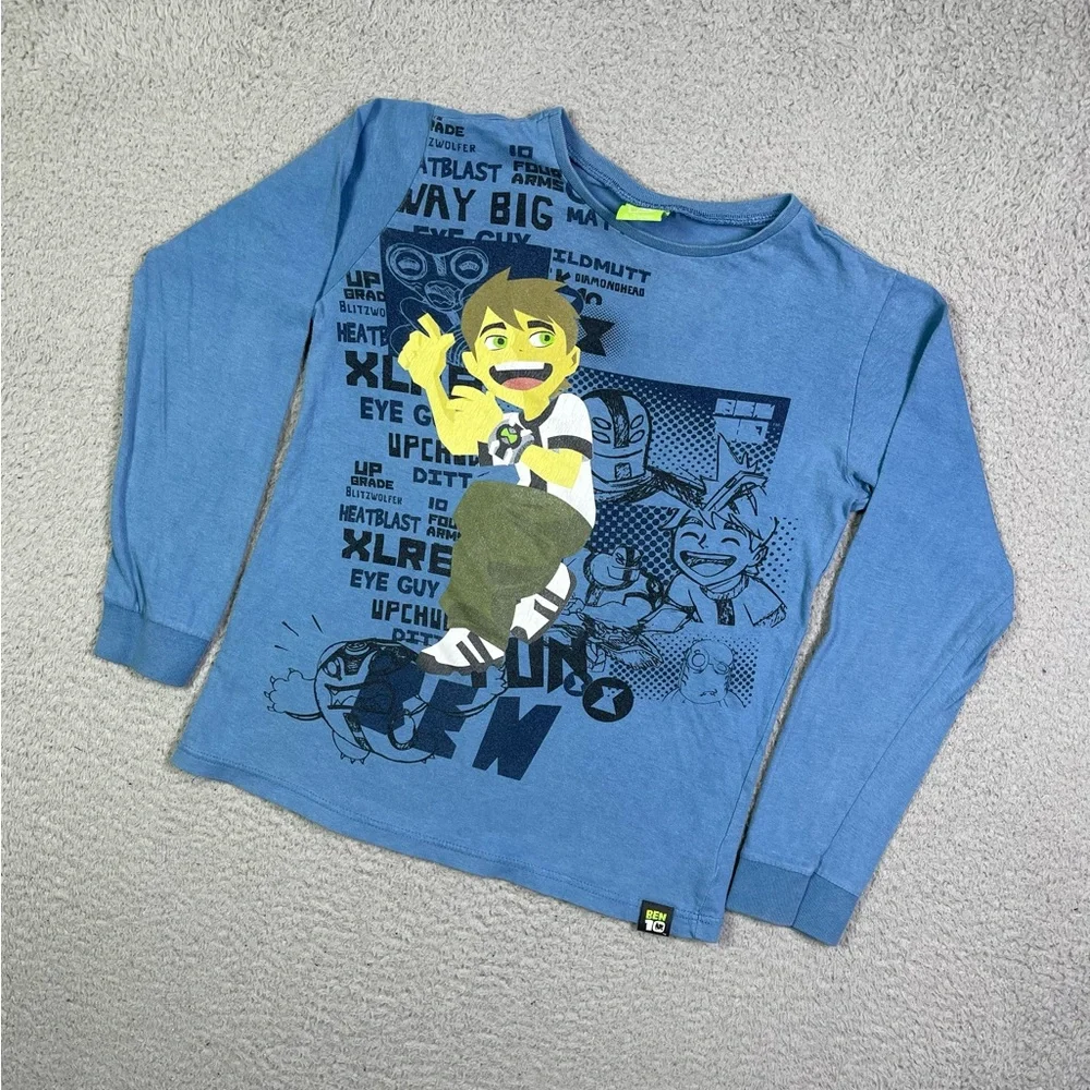 Kids Ben 10 long‎ sleeve T-shirt